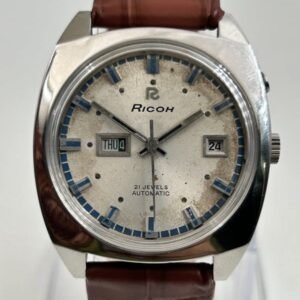 Ricoh Men?s Automatic Watch ? 21 Jewels with Day-Date Display
